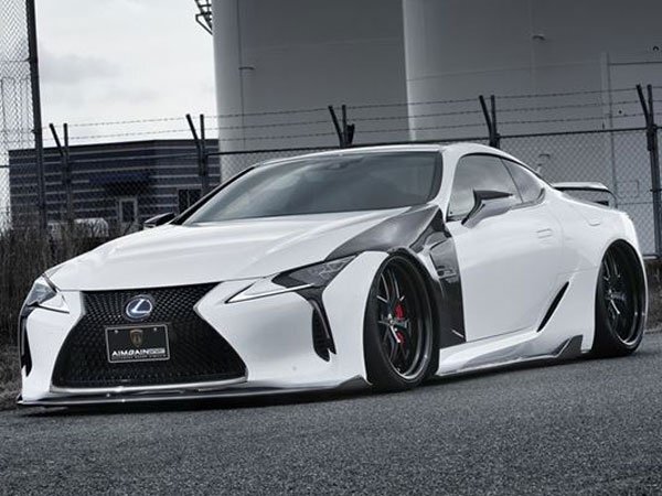 Новинка ☆ AIMGAIN [Усиление прицеливания] SPORT Lexus LC500h / LC500 (GWZ100 / URZ100) Полный комплект [набор из 5 предметов] (углепластик)