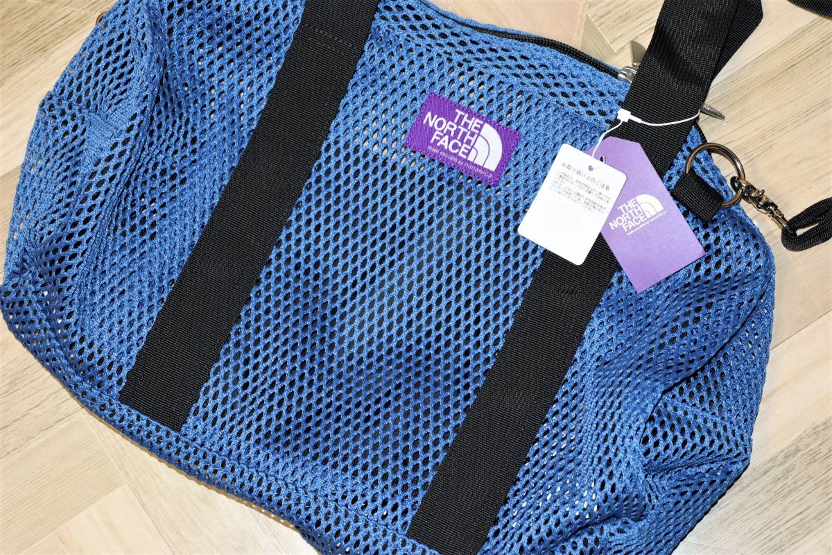 送料無料 即決【未使用】 THE NORTH FACE PURPLE LABEL nanamica ★ メッシュダッフルバッグ ★ ノースフェイス パープルレーベル NN7209N