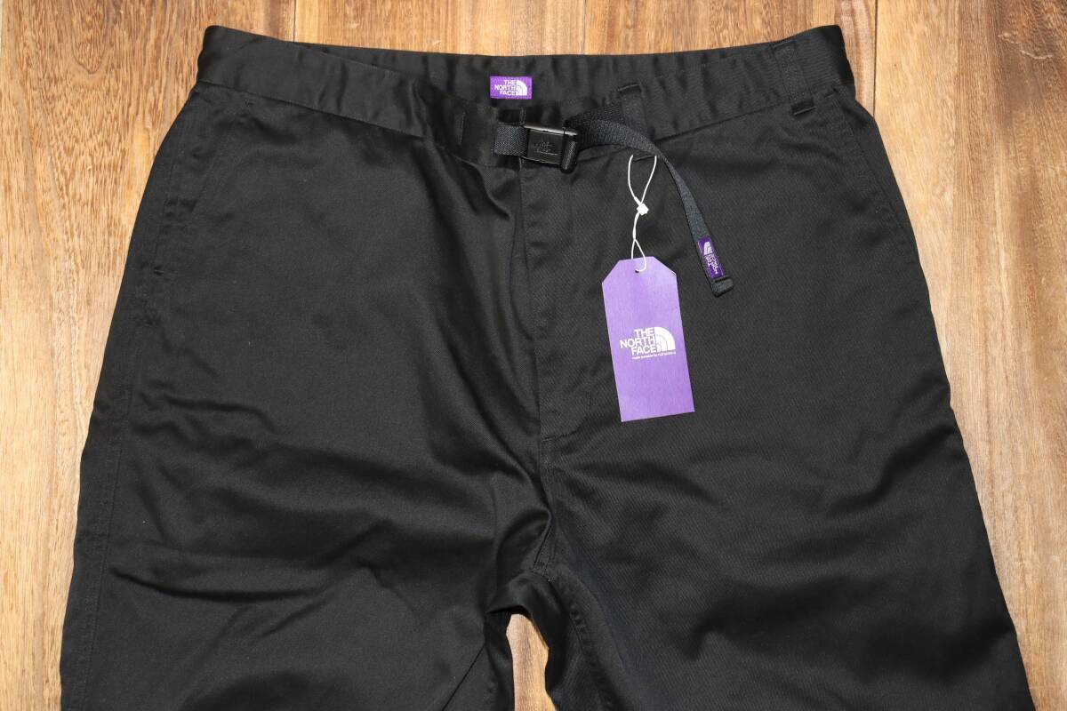 即決【未使用】 THE NORTH FACE PURPLE LABEL(nanamica) ★ チノストレートフィールドパンツ (W36) ★ ノースフェイス NT5351N ブラック