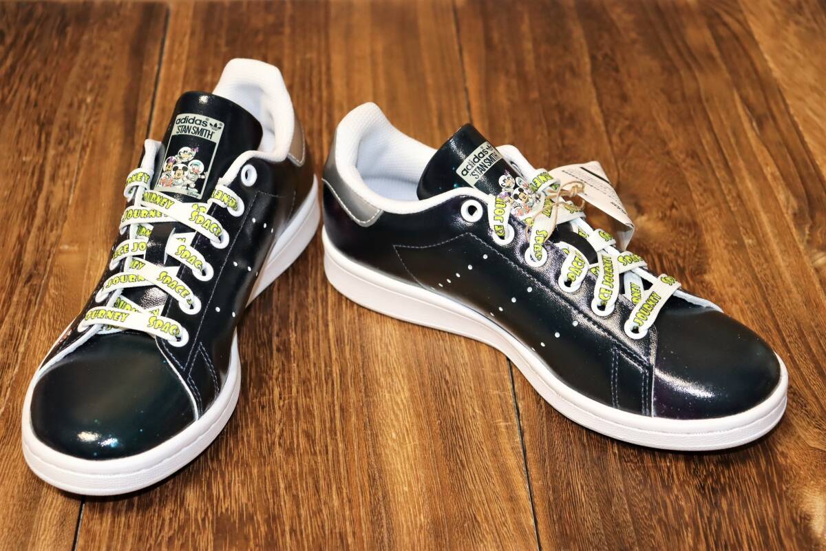  бесплатная доставка быстрое решение [ не использовался ] adidas Originals × Disney * STAN SMITH (US5/23cm) * Adidas Stansmith HQ2173 SPACE JOURNEY