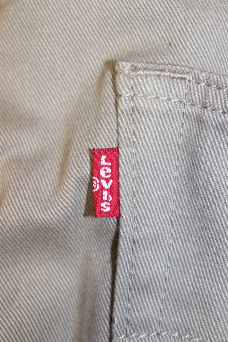 送料無料 特価即決【未使用】 LEVI'S ★ WARM 505 REGULAR FIT ストレッチツイルパンツ (W30/L32) ★ リーバイス 暖パン 00505-2240 の画像9