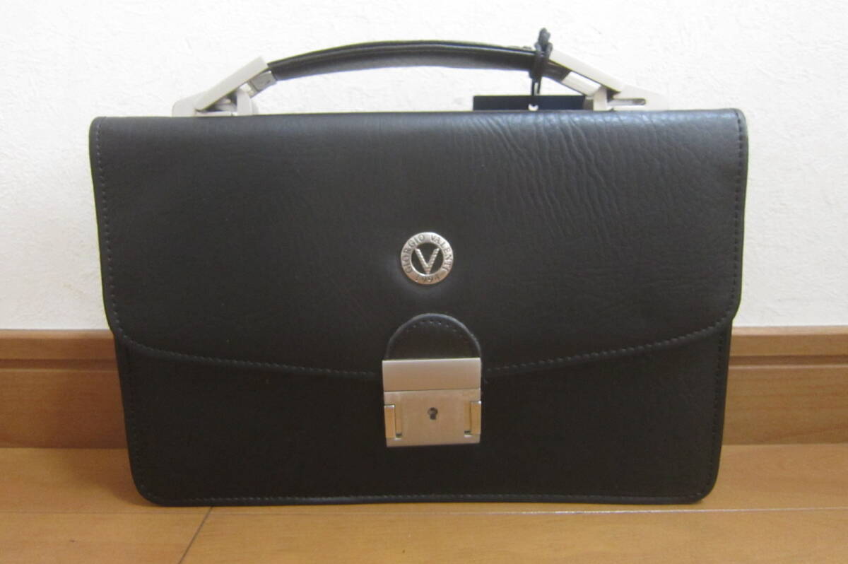  new goods B goods GIORGIO VALENTIjoru geo VALENTI JAPAN bag handbag black O2404C