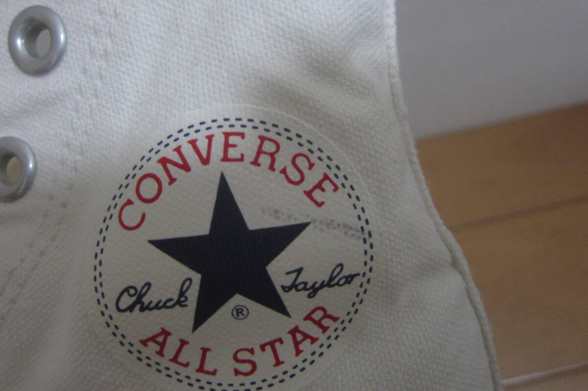 CONVERSE コンバース ALL STAR オールスター 1CJ604 HI ハイカットスニーカー 白 24㎝ O2404D_画像7