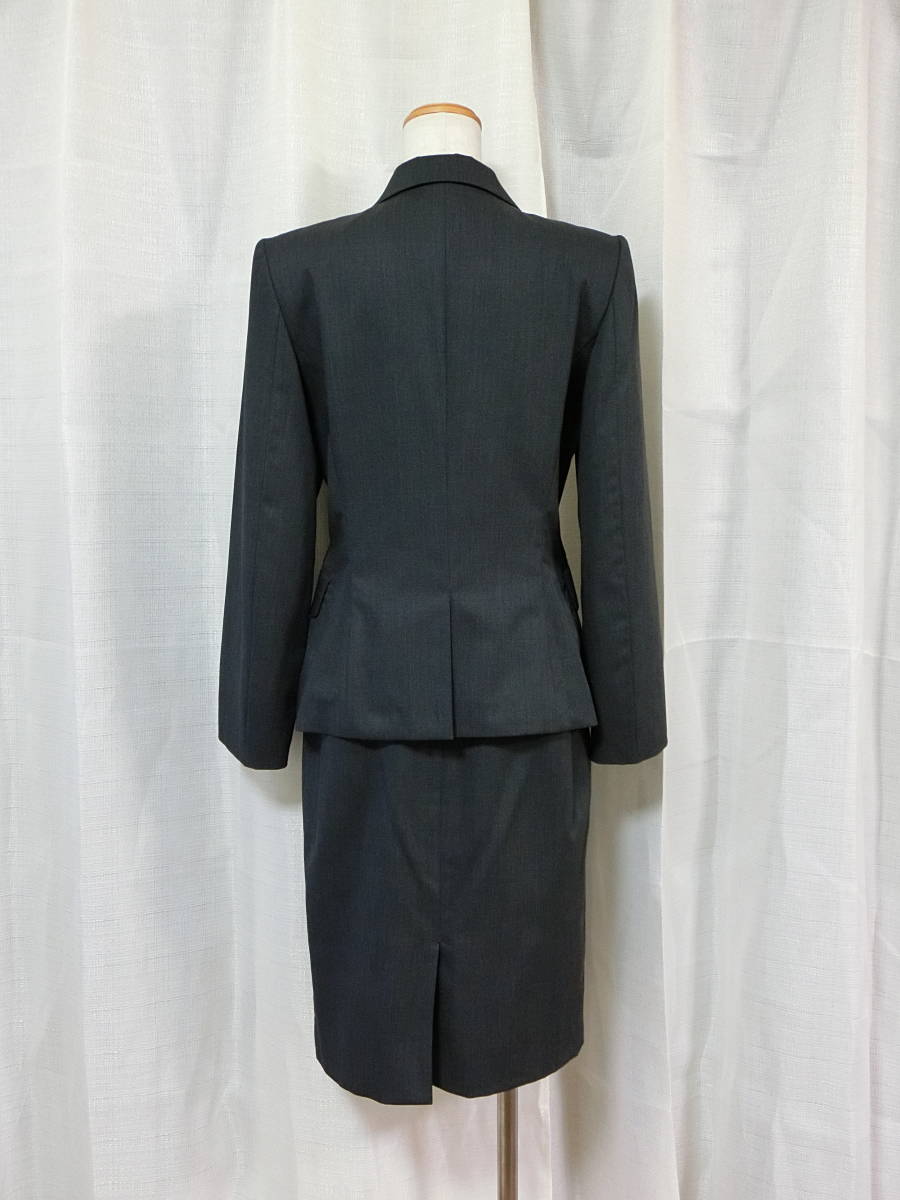 UNTITLED Untitled 3. stretch skirt setup suit gray 3/2