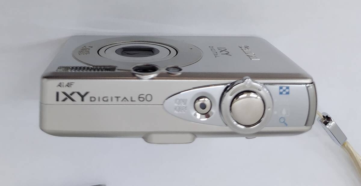 Canon キャノン IXY DIGITAL 60 イクシー デジタル 60 PC1158 箱、取扱説明書、ケース、バッテリー付 キヤノン 動作未確認 ジャンク 7080の画像5