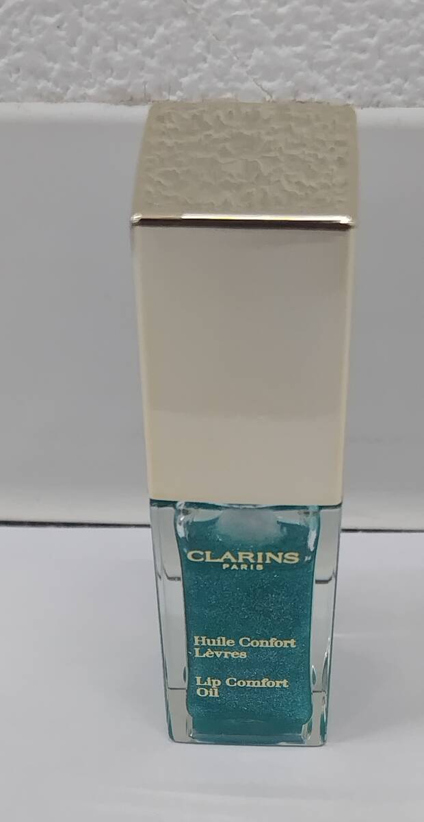CLARINS クラランス Comfort Lip Oil コンフォート リップオイル 13 mint glam 94j_画像1