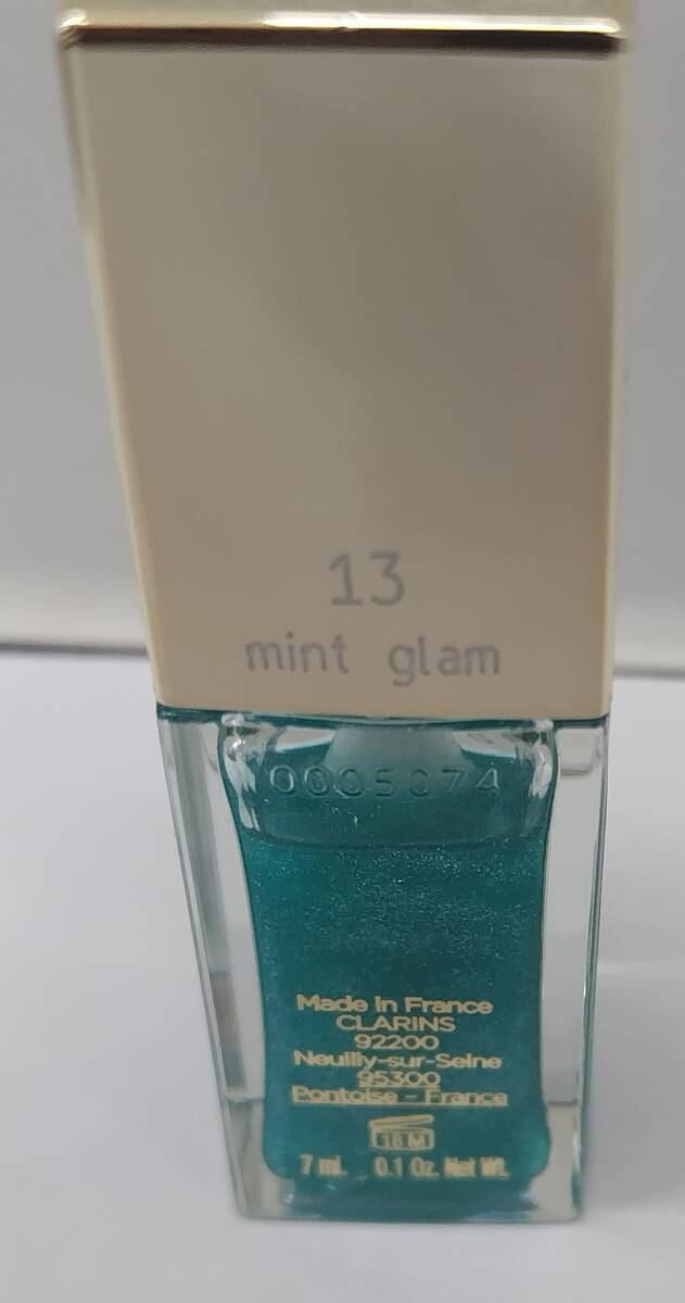 CLARINS クラランス Comfort Lip Oil コンフォート リップオイル 13 mint glam 94j_画像3
