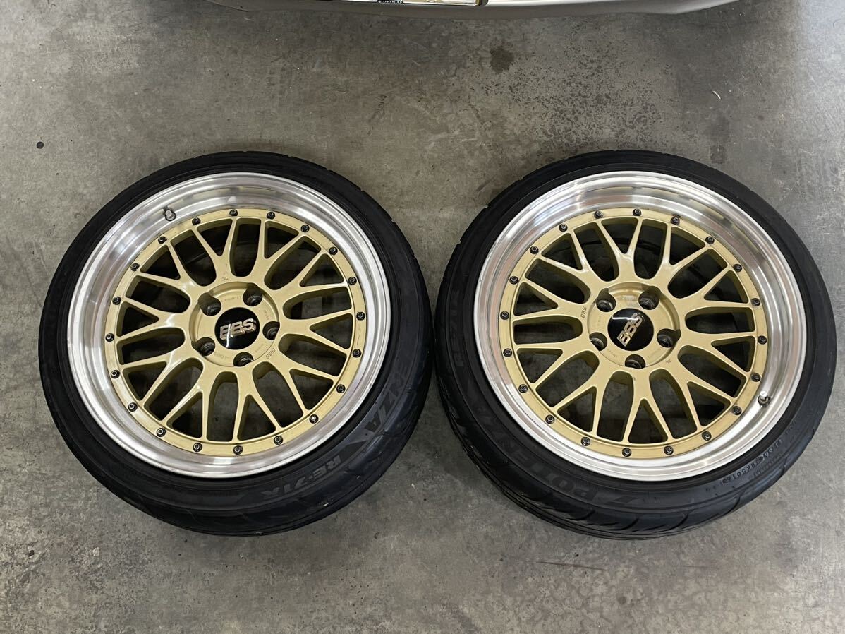 BBS LM ゴールド 9J+20 2本セット LMP084 114.3 ５穴の画像1