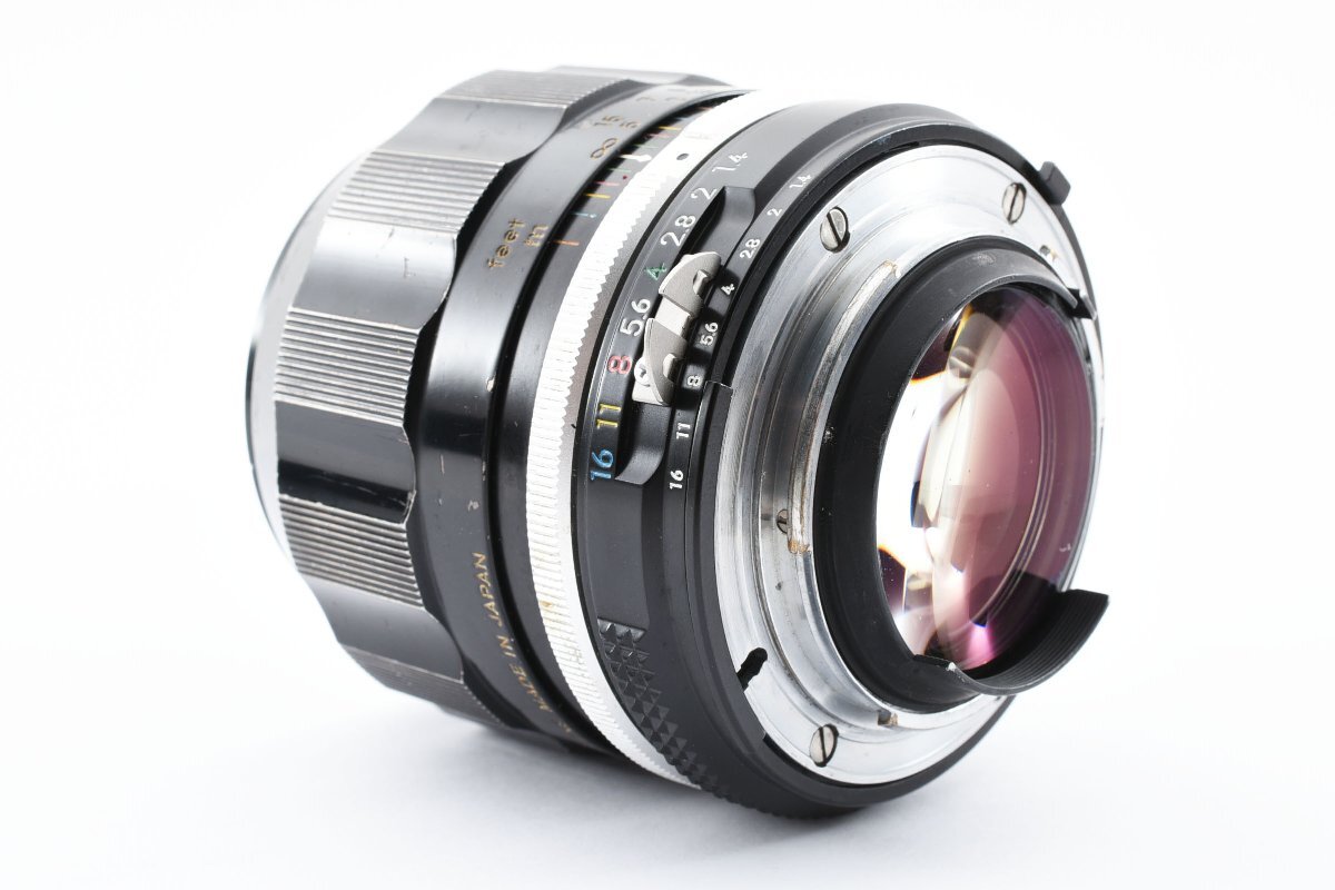 ◇◆ レア 激安 ニコン Nikon Nikkor N Auto 35mm f/1.4 Ai 改 一眼レフ 広角 MF レンズ 動作確認済 8292 ◆◇_画像7