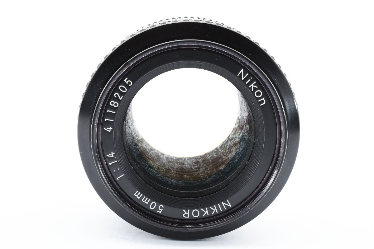 ◇◆ 激安 ニコン Nikon Ai ニッコール Nikkor 50mm f/1.4 標準 MF レンズ 一眼レフ ジャンク 8452 ◆◇_画像2