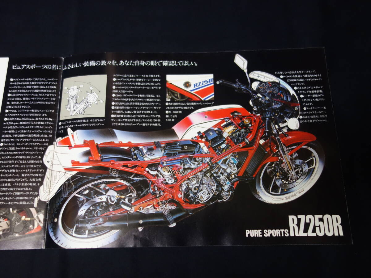 【1983年】ヤマハ RZ250R 29L型 専用カタログ / 2サイクルスポーツ / 2スト【当時もの】_画像7