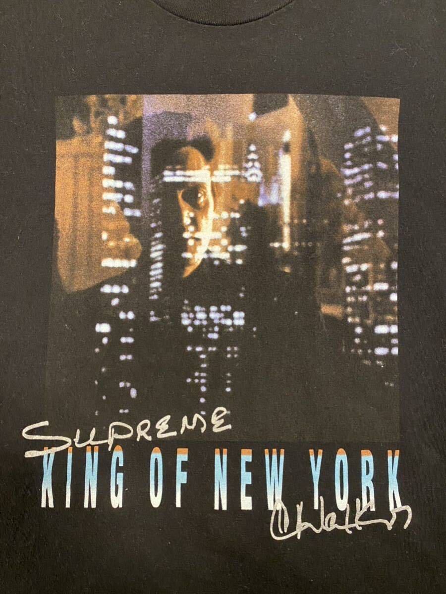 【中古】Supreme - Christopher Walken King Of New York Tee シュプリーム Tシャツ 黒 ブラック Mサイズ 19SSの画像3