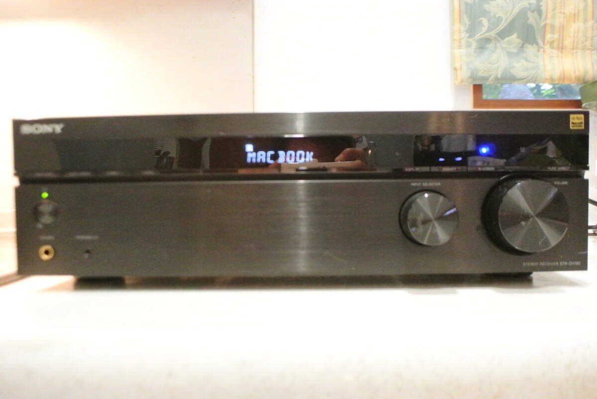 [SONY] Sony основной предусилитель STR-DH190( с дистанционным пультом ) запись *Bluetooth*CD, музыка . вдоволь можно наслаждаться один шт.![ выход звука проверка settled ]