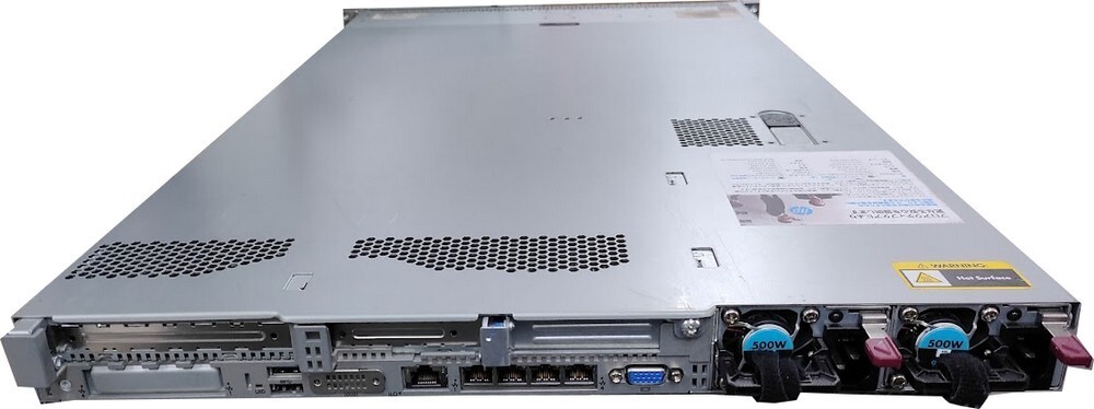 ●[CentOS 8.1] 格安 1Uラックサーバ hp Proliant DL360 GEN9 (4コア Xeon E5-2623 v3 3.0GHz/16GB/2.5inch 300GB SAS*3/P440ar RAID/DVD)の画像2