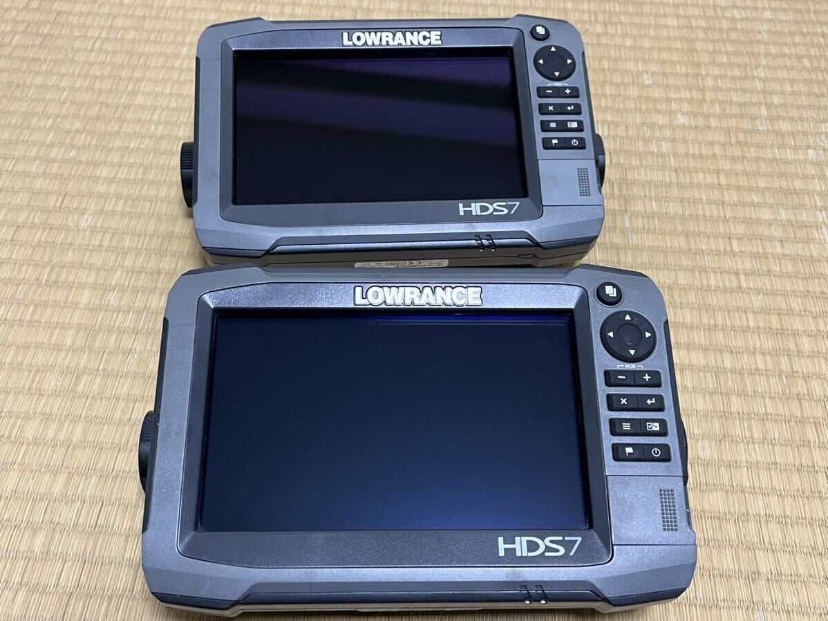  прекрасный товар LOWRANCE HDS7 GEN3 touch стандартный товар 2 шт. комплект 