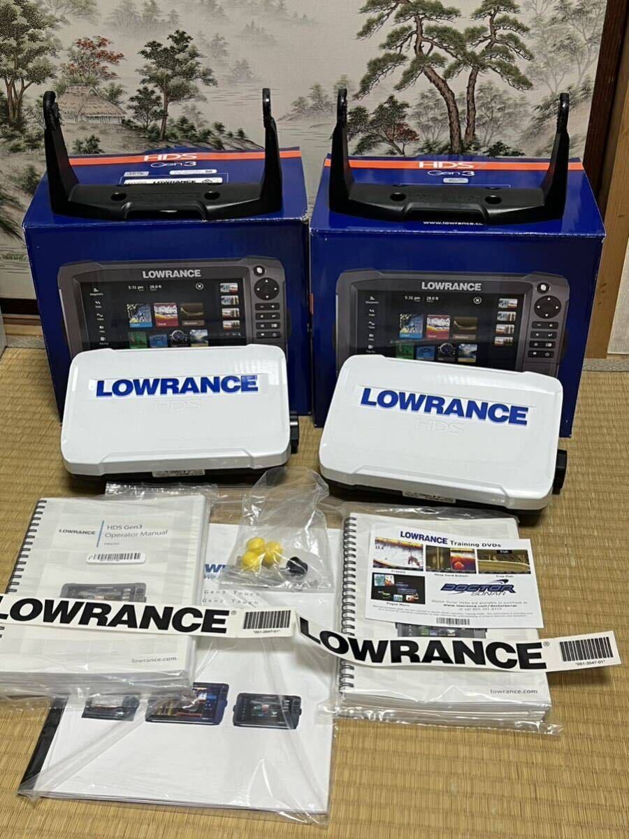  прекрасный товар LOWRANCE HDS7 GEN3 touch стандартный товар 2 шт. комплект 