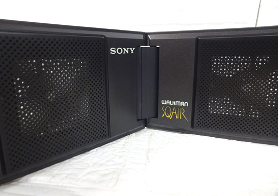 ジャンク SONY 折りたたみスピーカー SS-WM20、バッテリーケース EBP-500 2点セット ソニー コンパクトスピーカー ウォークマン 札幌市の画像2
