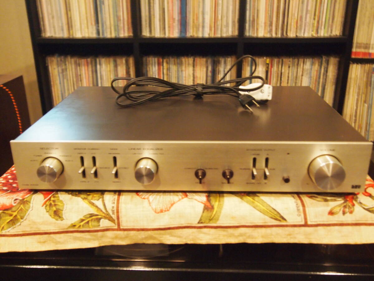  Luxman kit A-3032 tube lamp type pre-amplifier operation goods 