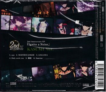 ◆未開封CD★『2nd Anniversary EP『Ignite a Noise』KASUMI Ver． / ブラックスター Theater Starless』MADNESS JOKER GOLGODA 毒蛇★1円の画像2