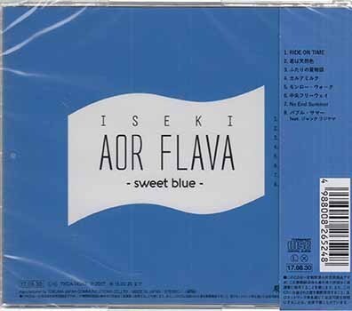 ◆未開封CD★『AOR FLAVA-sweet blue- ／ ISEKI』TKCA-74543 キマグレン RIDE ON TIME 君は天然色 ふたりの夏物語 カルアミルク★1円_画像2