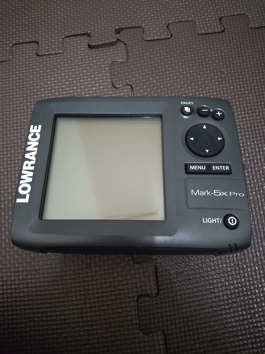 ローランス Mark-5X PRO マーク 5X プロ LOWRANCE 魚探 ※ジャンク品※の画像1