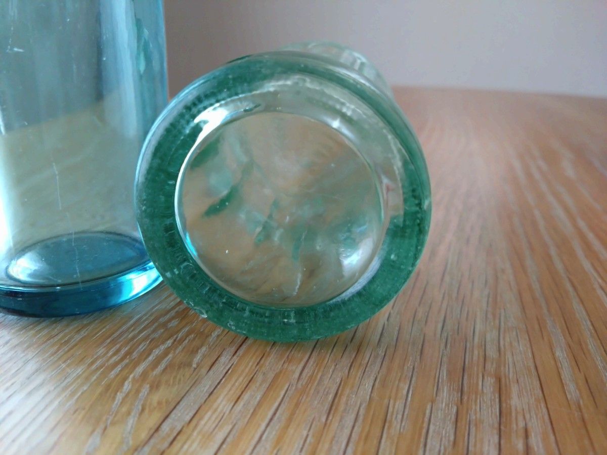 昭和レトロ ガラス瓶 空き瓶 ラムネ瓶 COCA-COLA