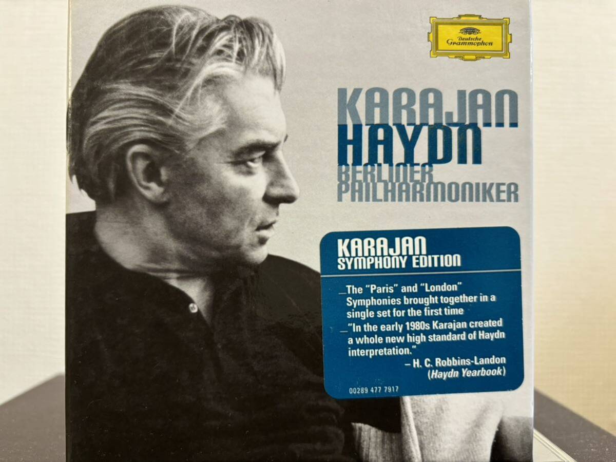 美品 ハイドン 交響曲選集 カラヤン指揮 ベルリンフィルハーモニー 7 CDの画像1