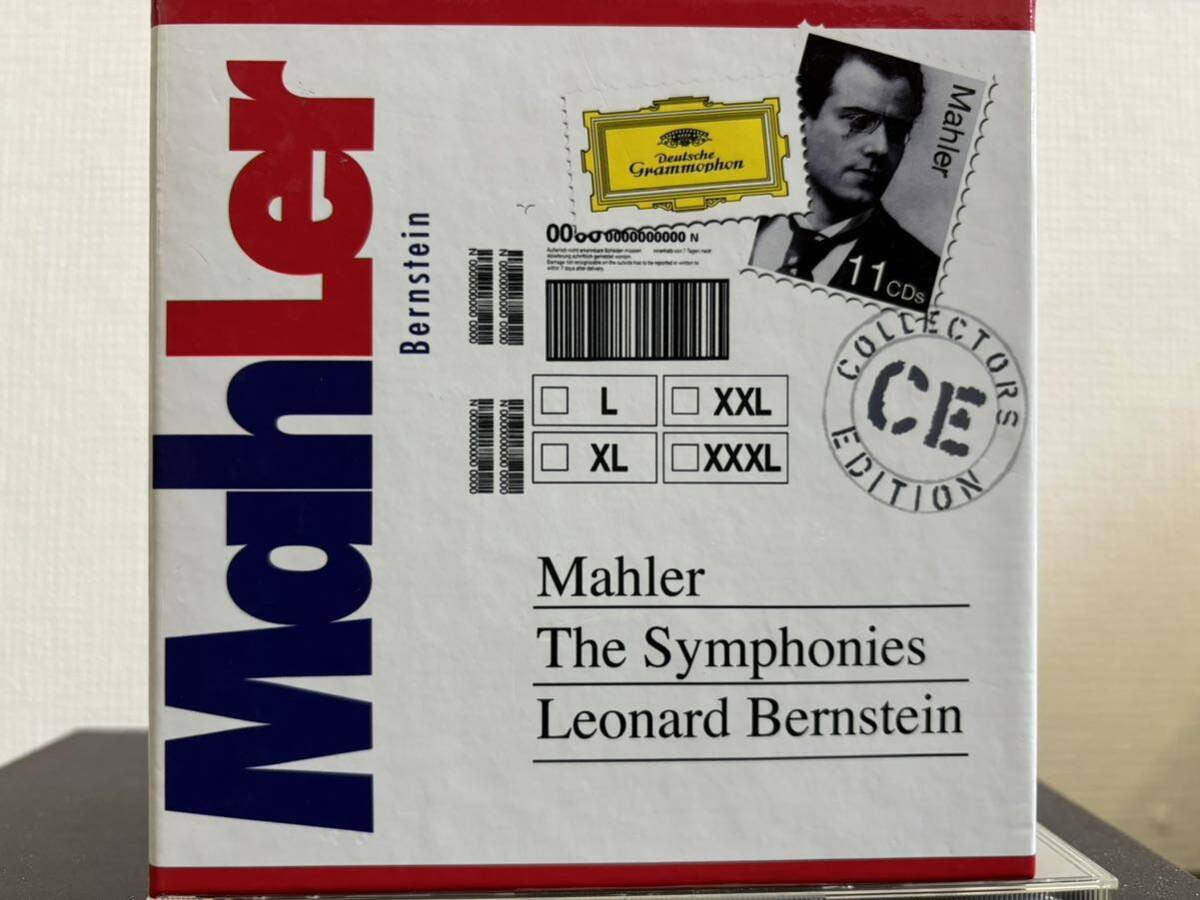 マーラー　交響曲全集　バーンスタイン指揮　ウィーン・フィルハーモニー　他　11CD_画像1