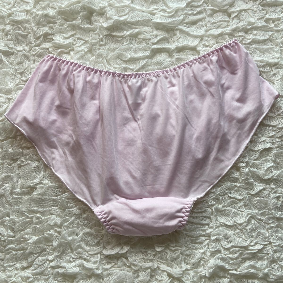 L レディース ショーツ パンツ パンティ ランジェリー インナーウェア 女性用下着 ピンク リボンの画像2