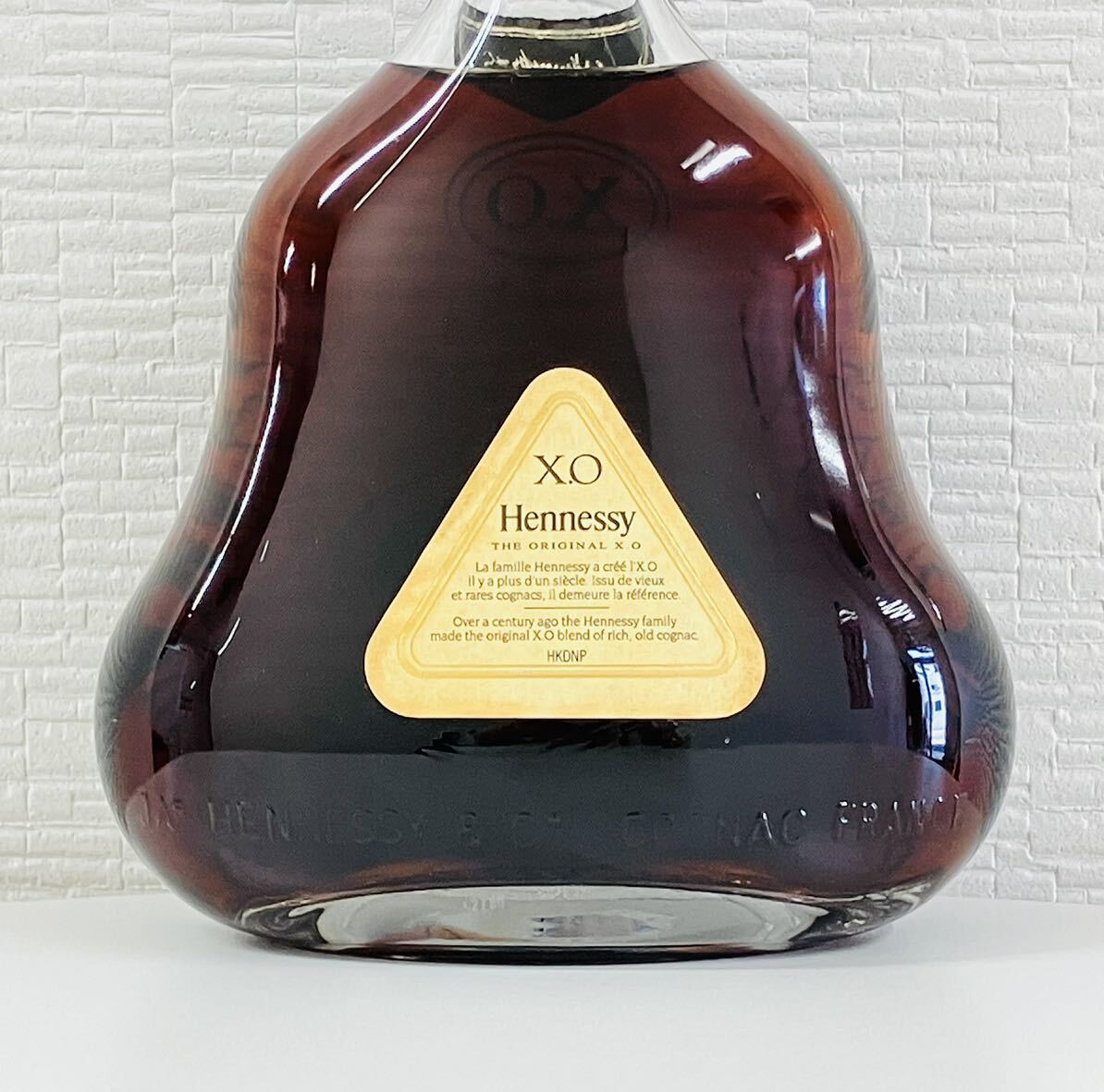 【送料無料!!】Hennessy ヘネシー XO 金キャップ クリアボトル 40度 700ml コニャック ブランデー 古酒 箱付き 未開栓の画像8
