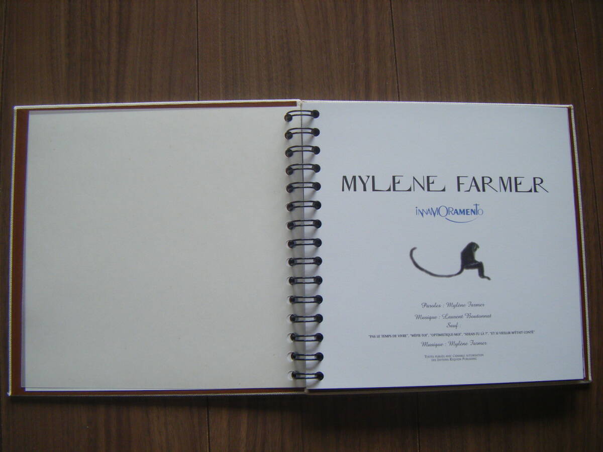 ★[開封未使用激レアBoxSet] Mylene Farmer/Innamoramento/Limited 3000/CD in Double Ring Type Booklet/ミレーヌ・ファルメールの画像4