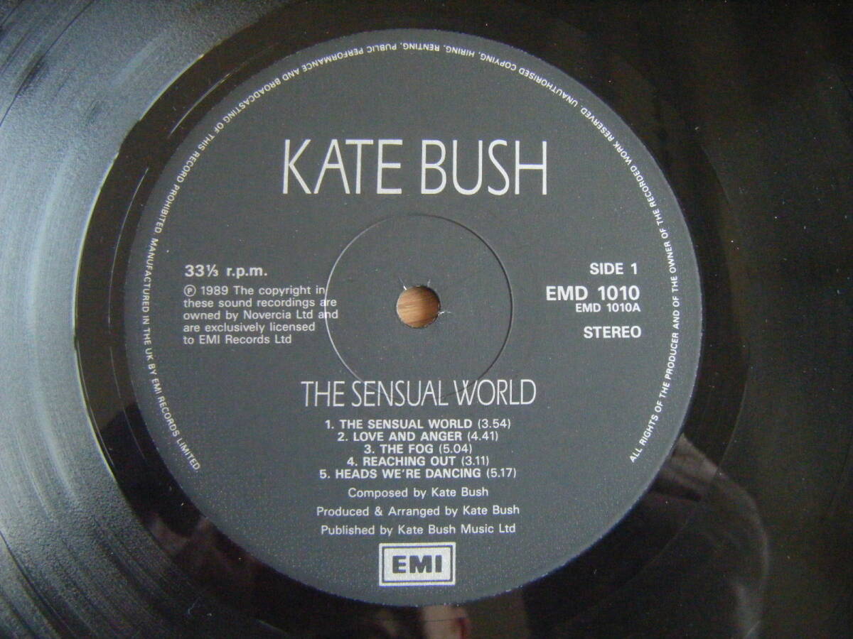 *[ britain . record ] Kate Bush 6th beautiful goods /The Sensual World/Rare Vinyl/David Gilmour,The Trio Bulgarka/ Kate * bush,sen Sure ru* world 