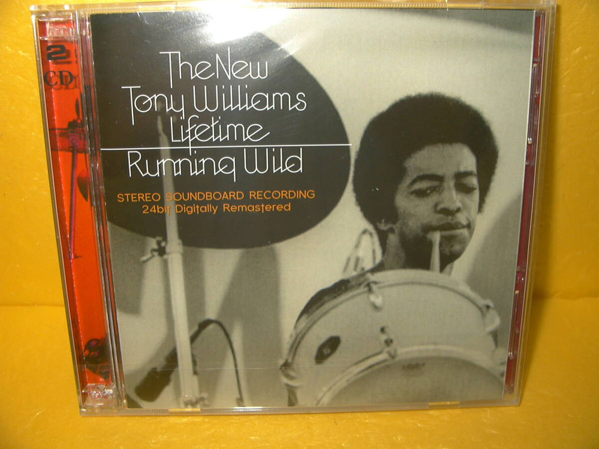 【2CD/シールド未開封】THE NEW TONY WILLIAMS LIFETIME「RUNNING WILD」_画像1