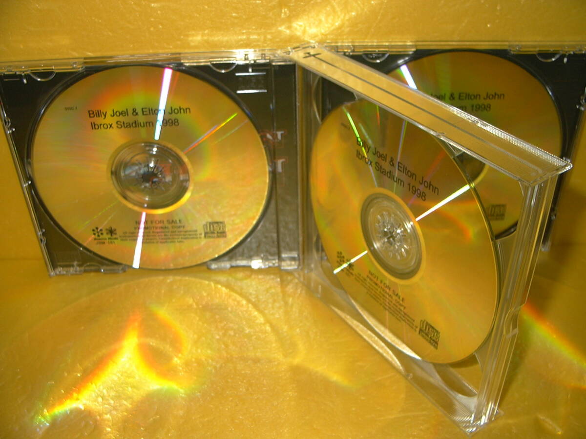 【3CD】BILLY JOEL & ELTON JOHN「Ibrox Stadium 1998」_画像3