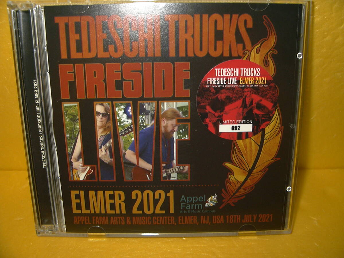 【2CD】TEDESCHI TRUCKS「FIRESIDE LIVE ELMER 2021」の画像1