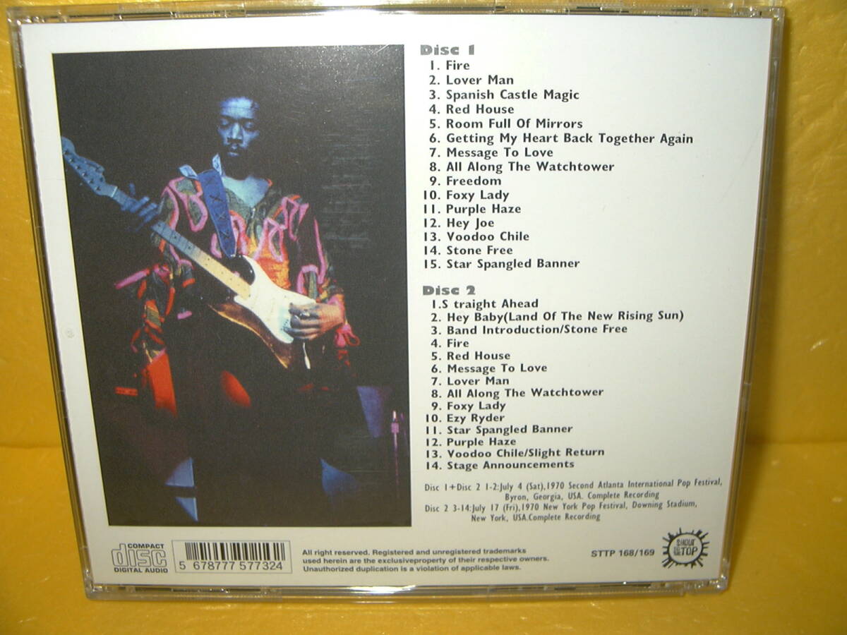 【2CD】JIMI HENDRIX「TOP IN POPS '70」の画像2
