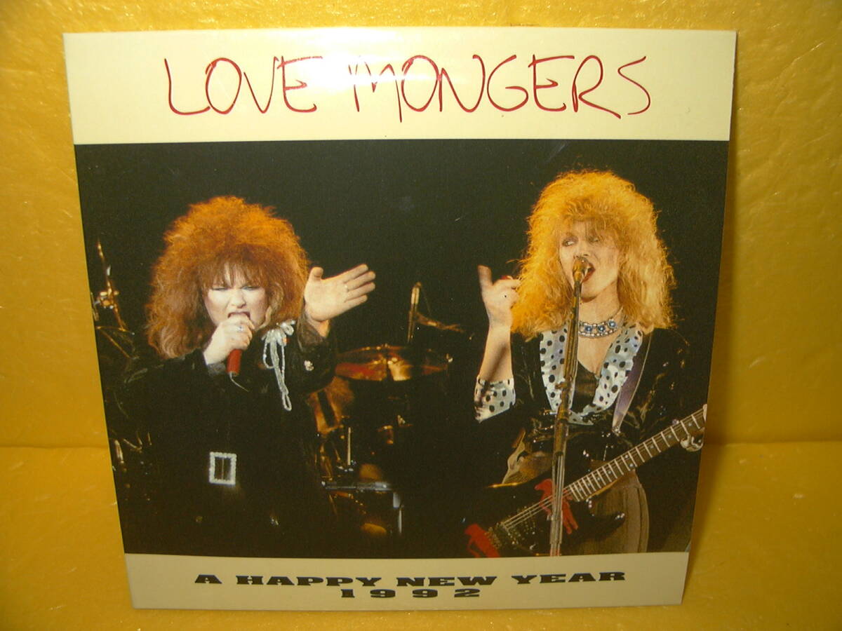 【2CD/紙ジャケ】LOVE MONGERS/HEART「A HAPPY NEW YEAR 1992 LIVE IN SEATTLE」の画像1