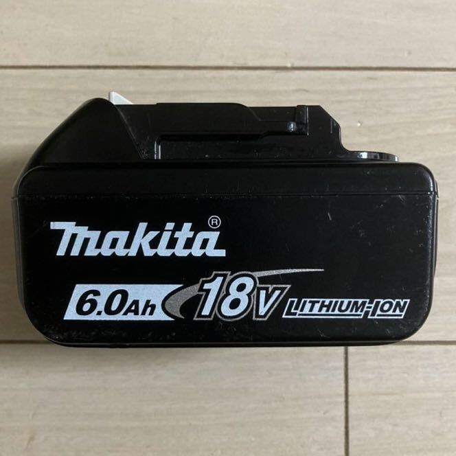 makita 18V 6.0Ah リチウム バッテリー BL1860B 動作品 蓄電池 LITHIUM ION 電動工具 マキタ 純正 送料無料の画像2