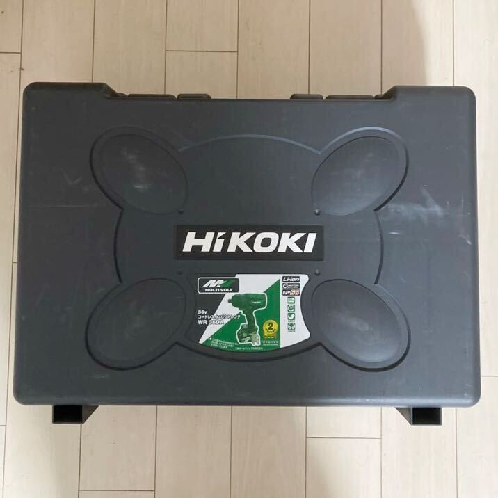 新品 未使用品 HiKOKI 36V コードレス インパクトレンチ WR36DA (NN) 本体ケース 付き ハイコーキ マルチボルト 充電式 電動工具 送料無料