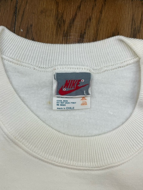 [ неиспользуемый товар ] оригинал подлинная вещь NIKE AIR JORDAN тренировочный футболка L размер Nike воздушный Jordan vintage Vintage 