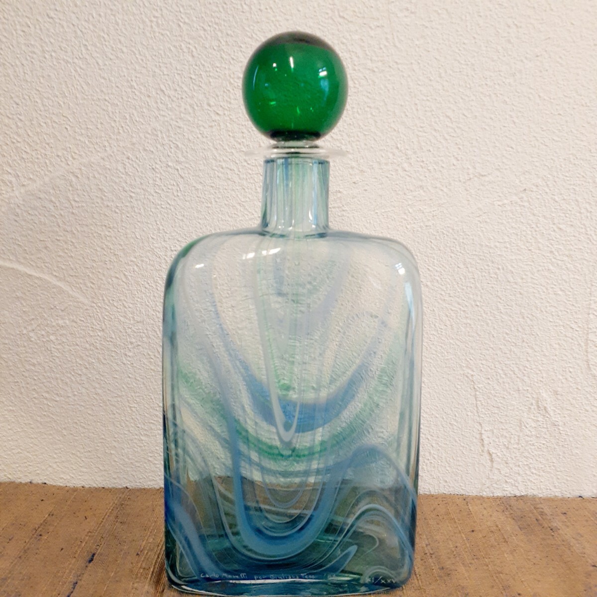 【希少】ムラーノガラス デキャンタ(Vetri Murano) Yahoo!オークション - MURANO ムラーノ ガラス デキャンタ