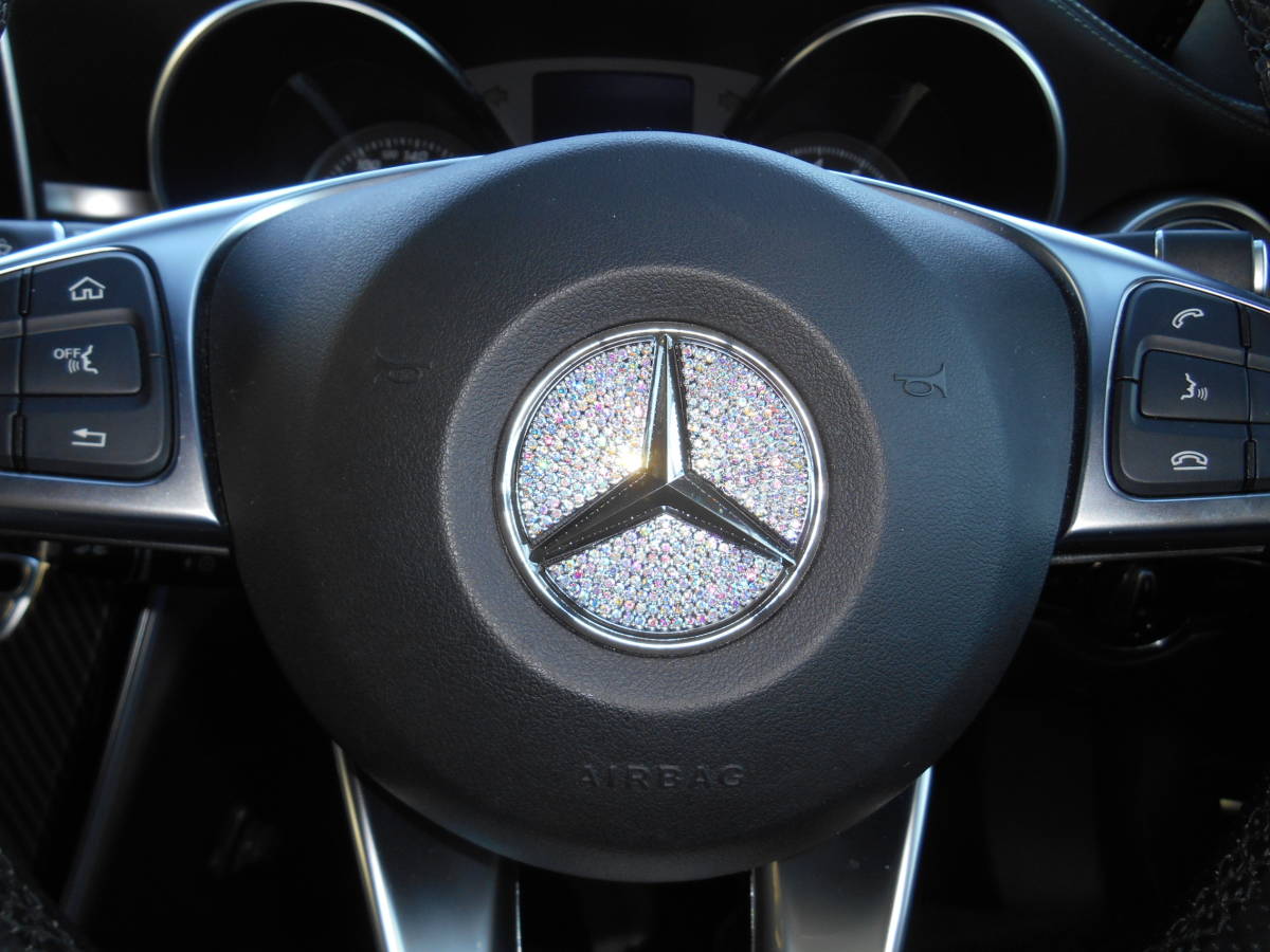 * Mercedes Benz W213 рулевой механизм руль crystal эмблема новый товар включая доставку *