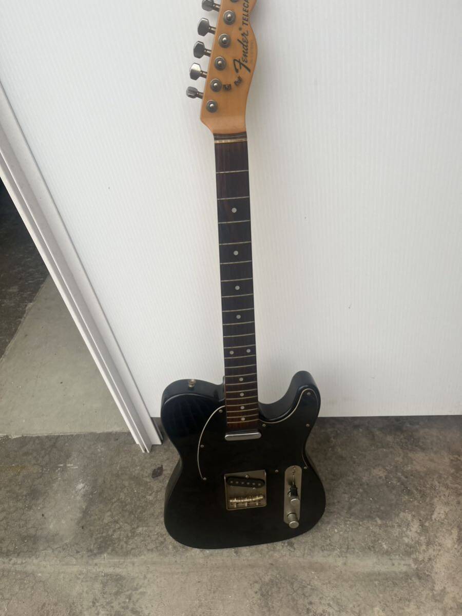 エレキギター テレキャスター ブラック Fender made in JAPANの画像1