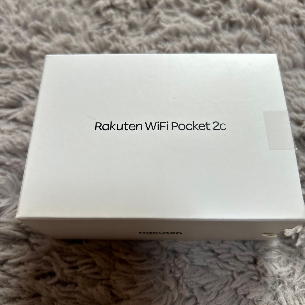 Rakuten WiFi Pocket 2C ZR03M モバイルルーター 楽天 ポケットWi-Fi 黒 動作良好 付属品完備