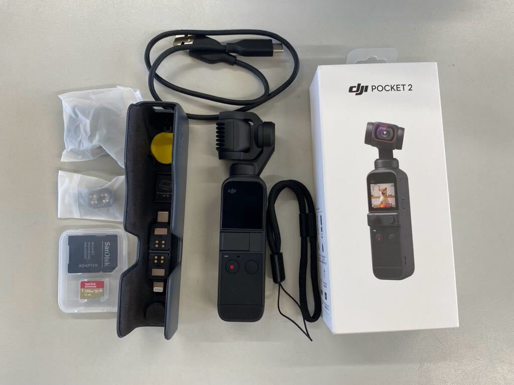 7000円 DJI OSMO POCKET 2 ほぼ新品 256GBMicroSD付 テスト 7000円 DJI OSMO POCKET 2 ほぼ新品 256GBMicroSD付 テスト