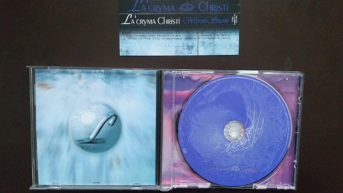 ラクリマクリスティ La'crymaChristi Warm Snow インディーズ時代激レア 数量限定盤 希少廃盤 CD