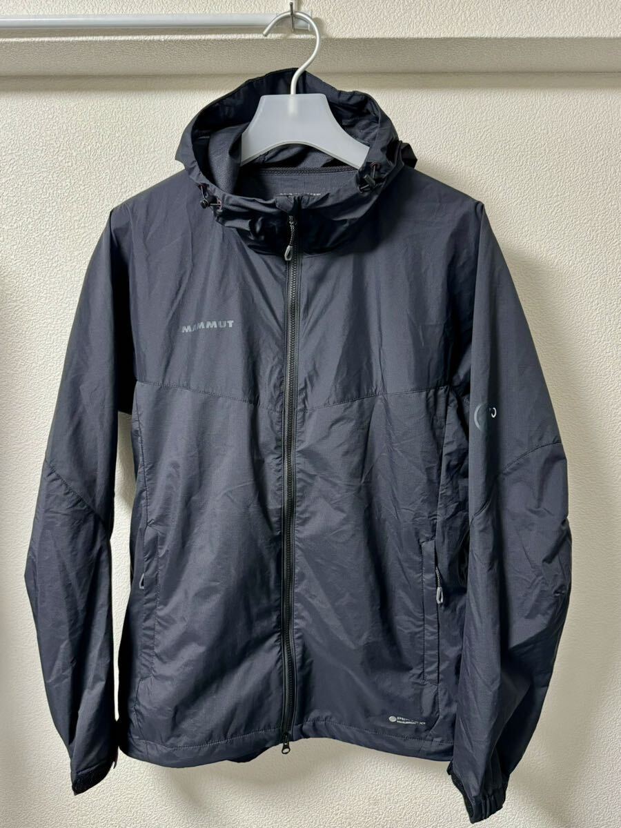 マムート MAMMUT Glider Jacket AF Men black 美品_画像1