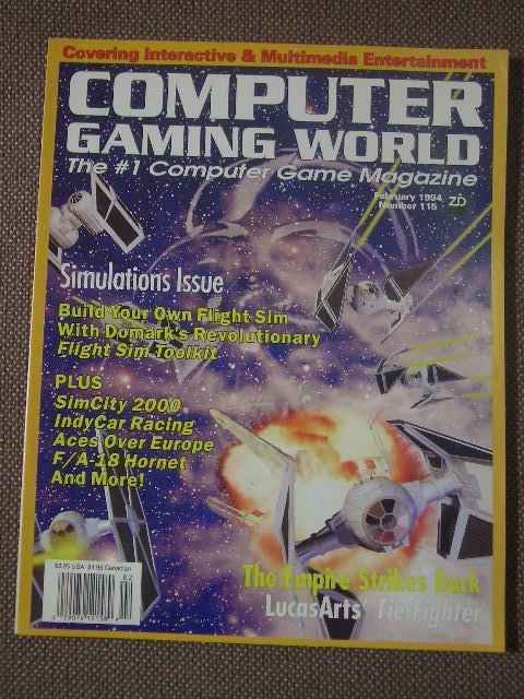 Computer Gaming World No. 115 February 1994の画像1