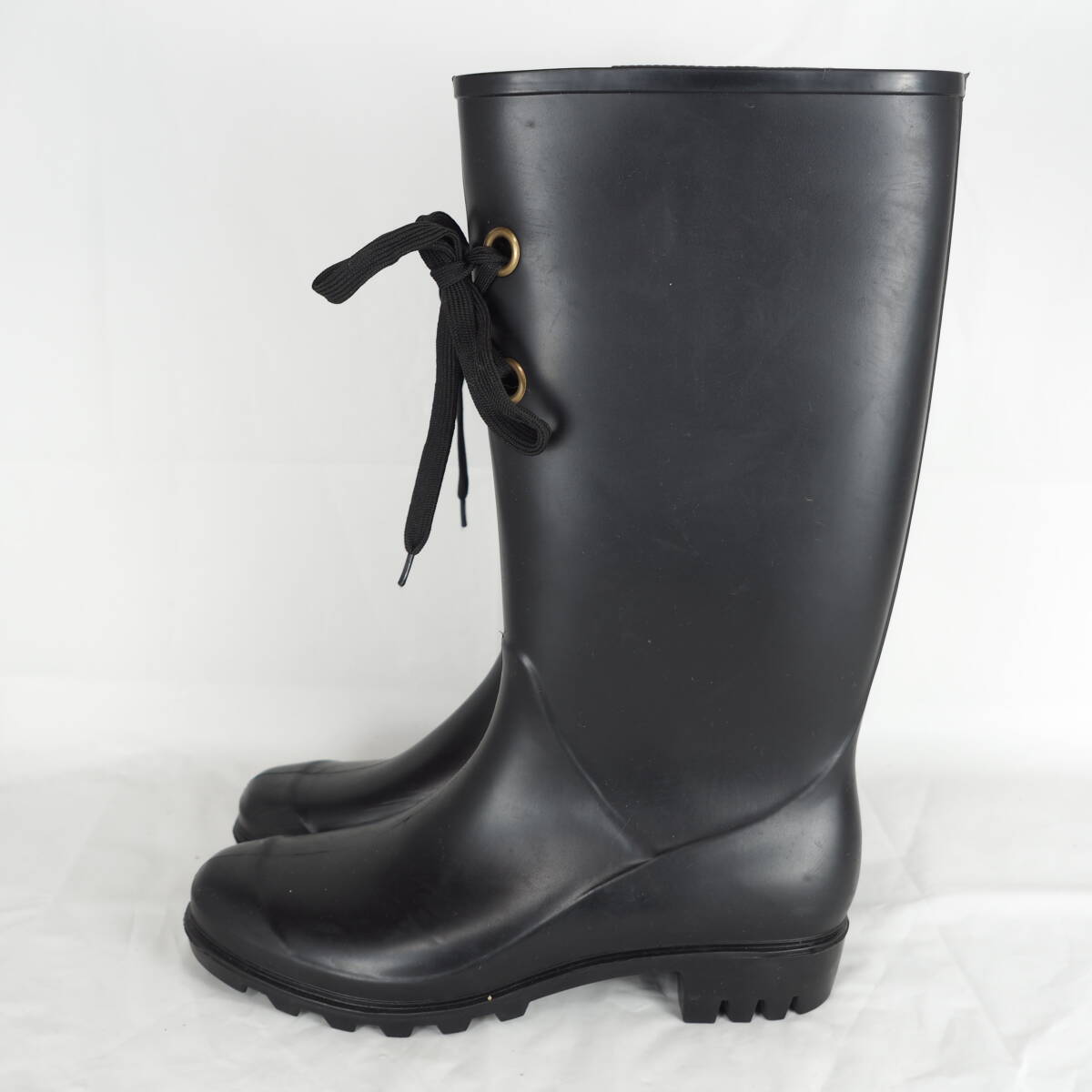 EB5206* lady's rain boots *LL-24.5~25cm* black 