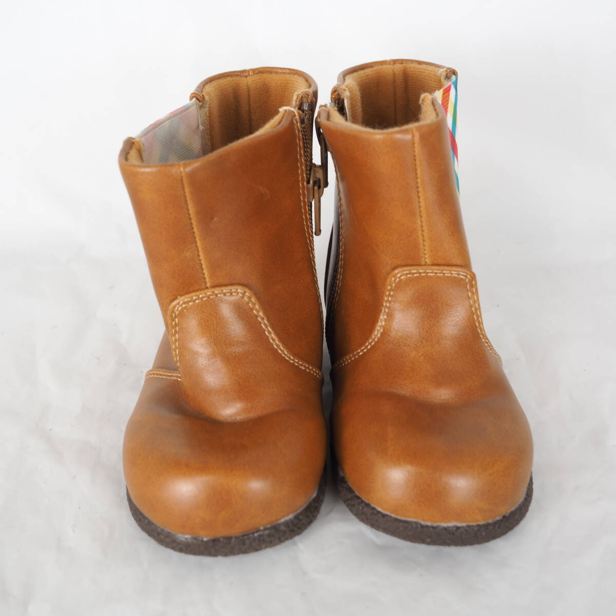 EB5258*Arnold Palmer*a-norudo* perm -* Kids boots *15cm* tea 